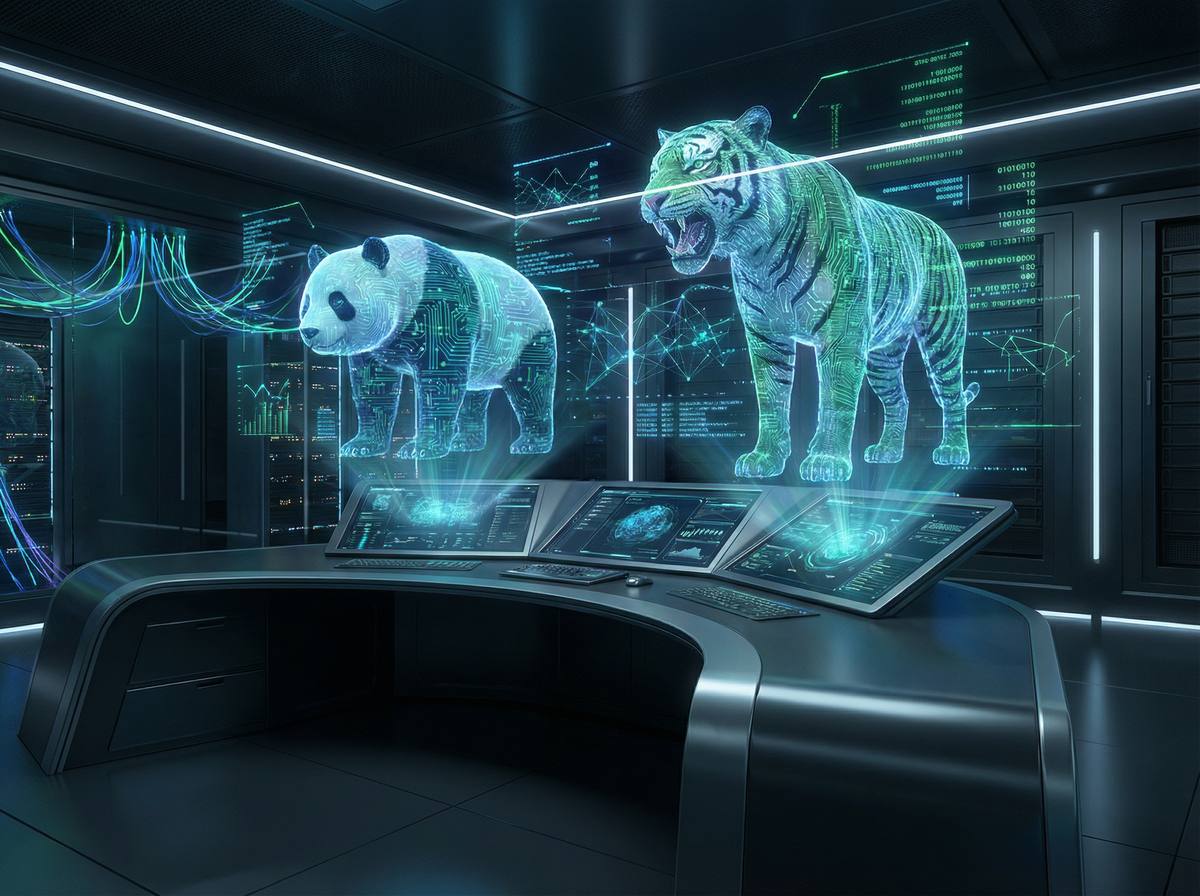 天涯社区AI动物视频